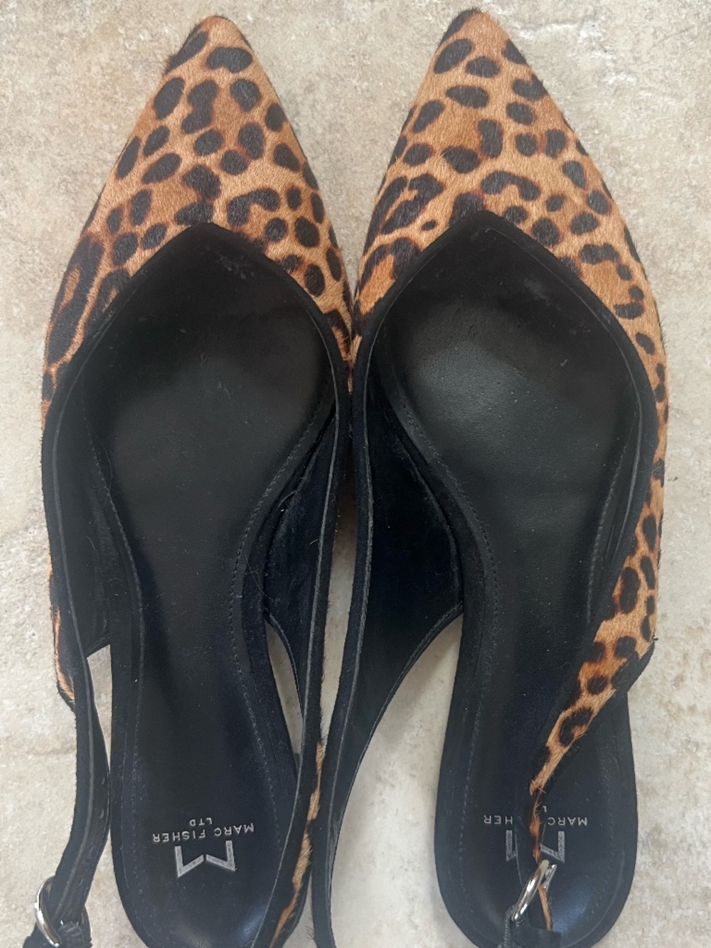 Marc Fisher Leopard Print Flat